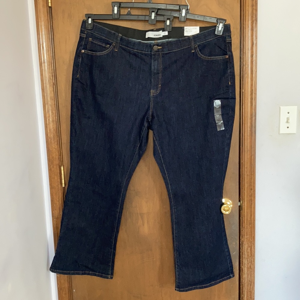Sonoma bootcut jean no gap waistband shape retention 28W - Picture 13 of 17